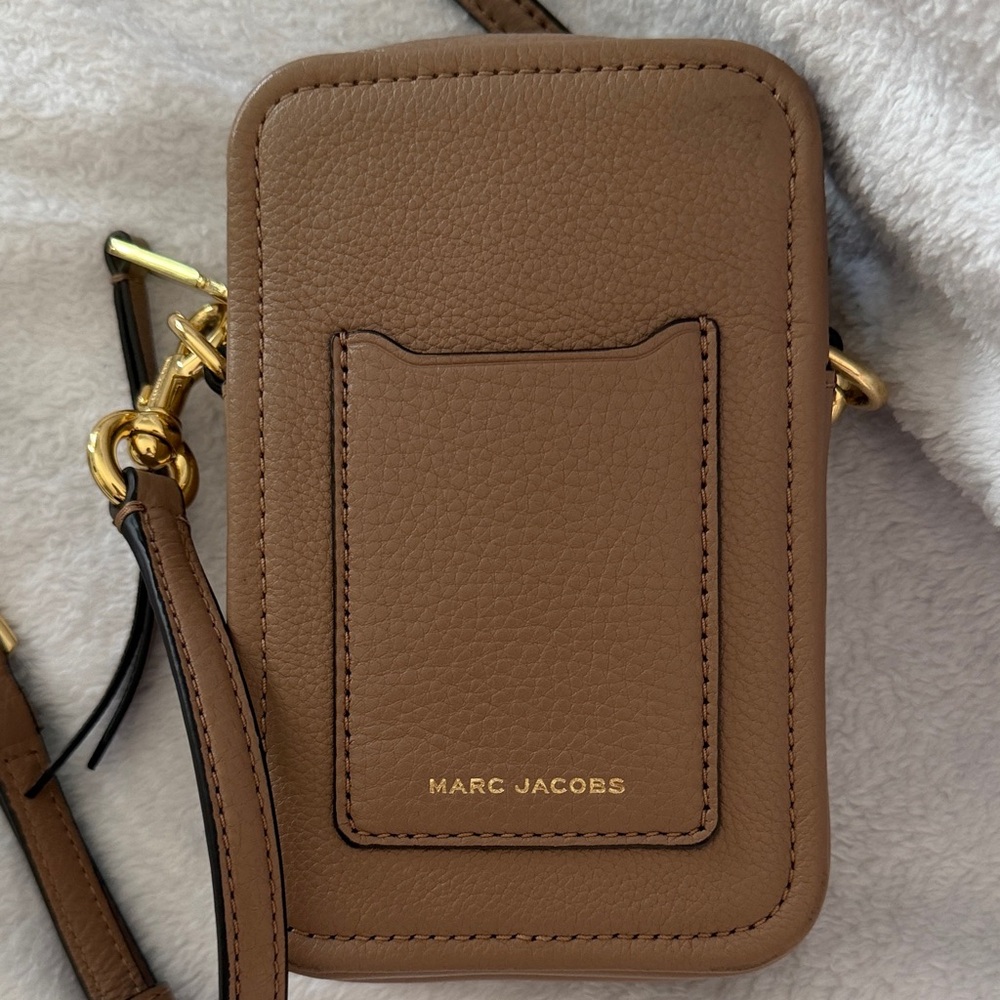Marc Jacobs Tan Leather Crossbody Bag - Picture 3 of 5